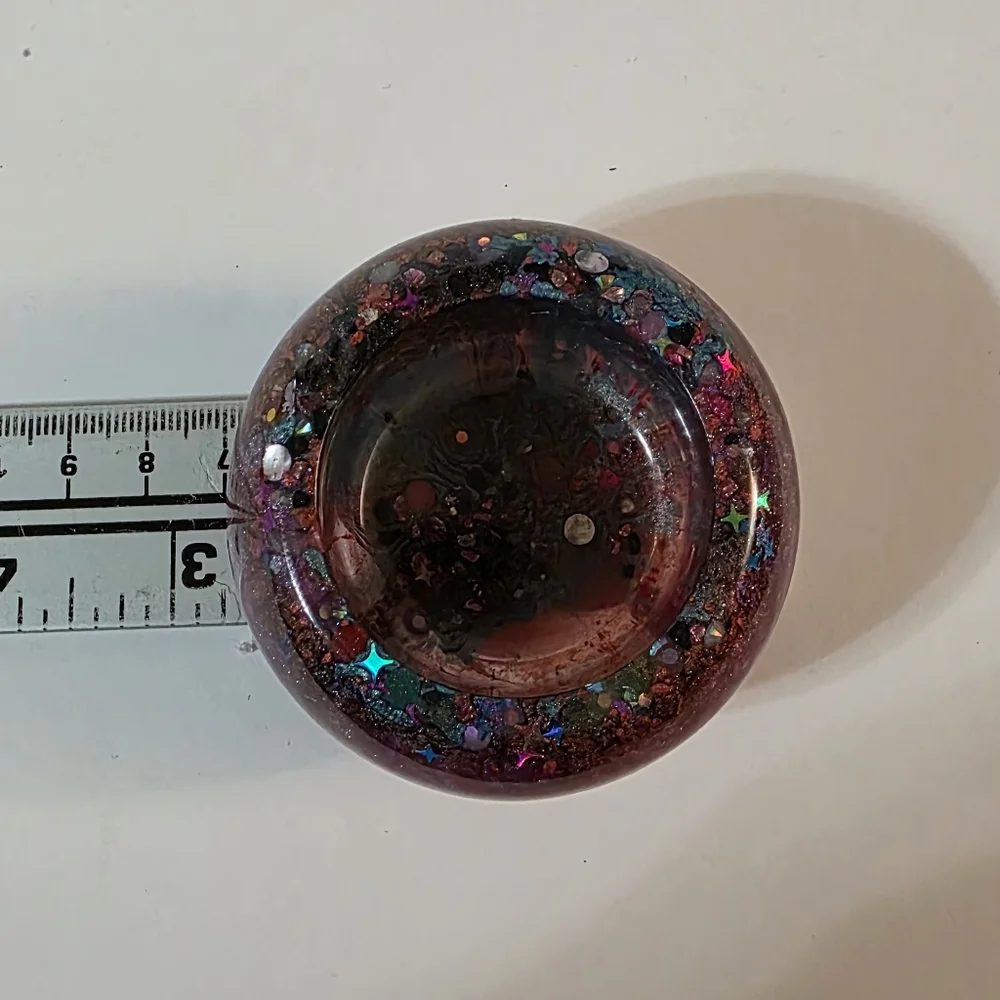 Hand Crafted pink purple